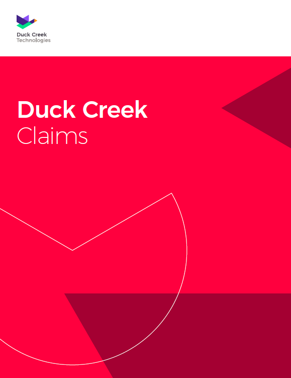 Thank You for Downloading the Duck Creek Claims Brochure